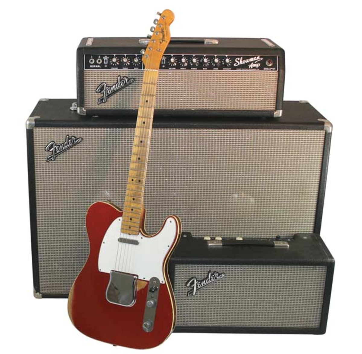 1966 Fender Telecaster: Custom Candy Apple Red