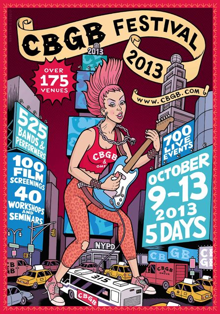 CBGB Celebrates 40th Anniversary with the CBGB Music and Film Festival