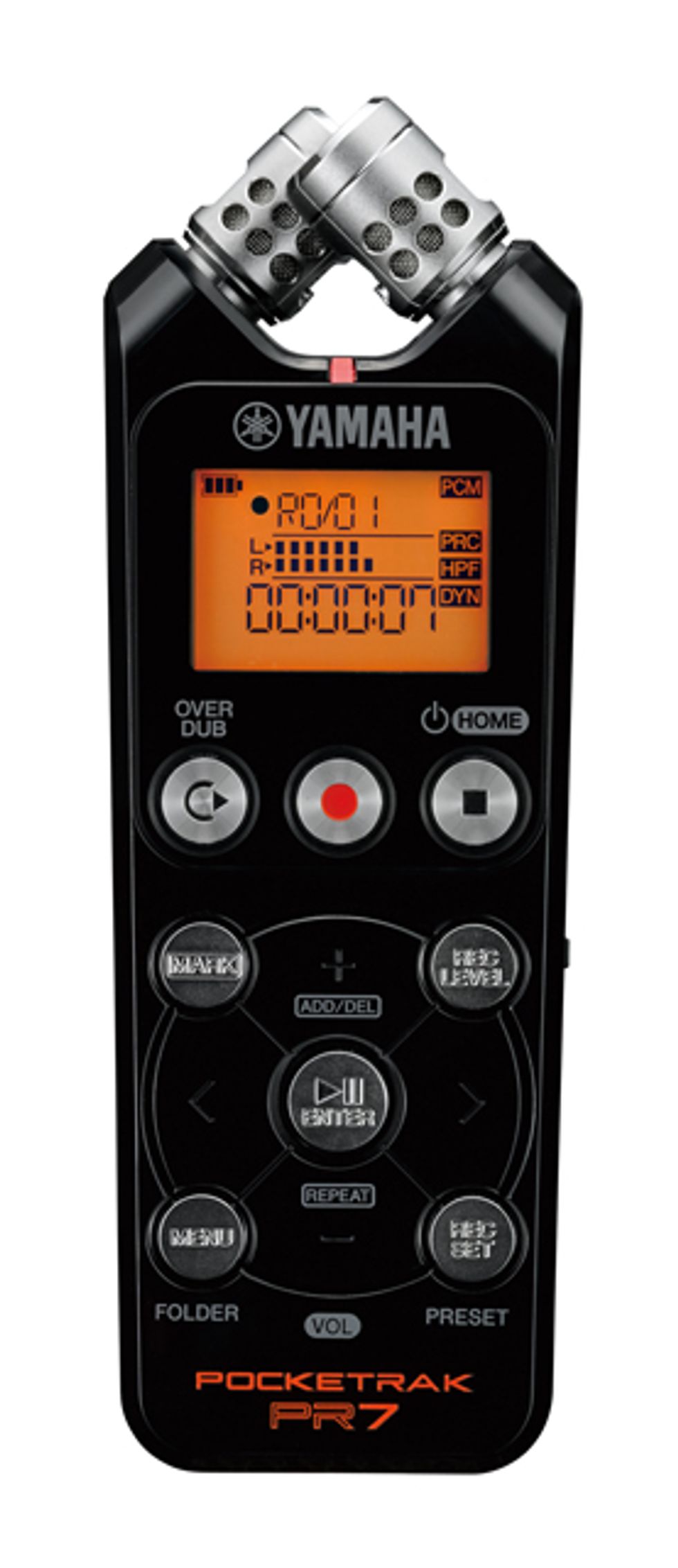 Yamaha Now Shipping Pocketrak PR7 Recorder