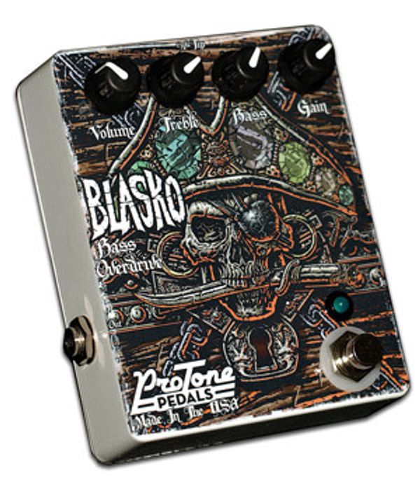diagonal apparat selvbiografi Pro Tone Pedals Announce Blasko Bass Overdrive Pedal - Premier Guitar