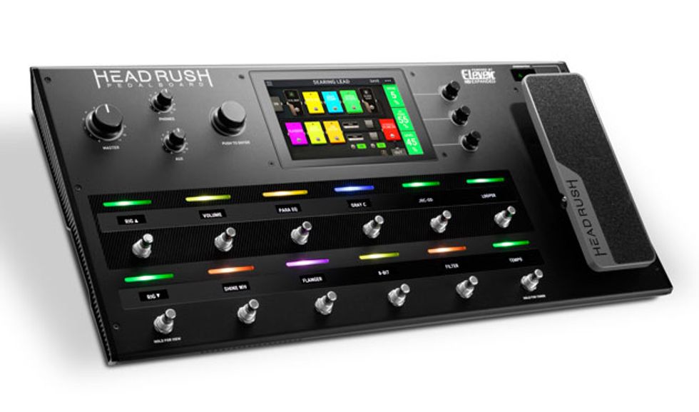HeadRush Electronics Announces Brand-New Pedalboard