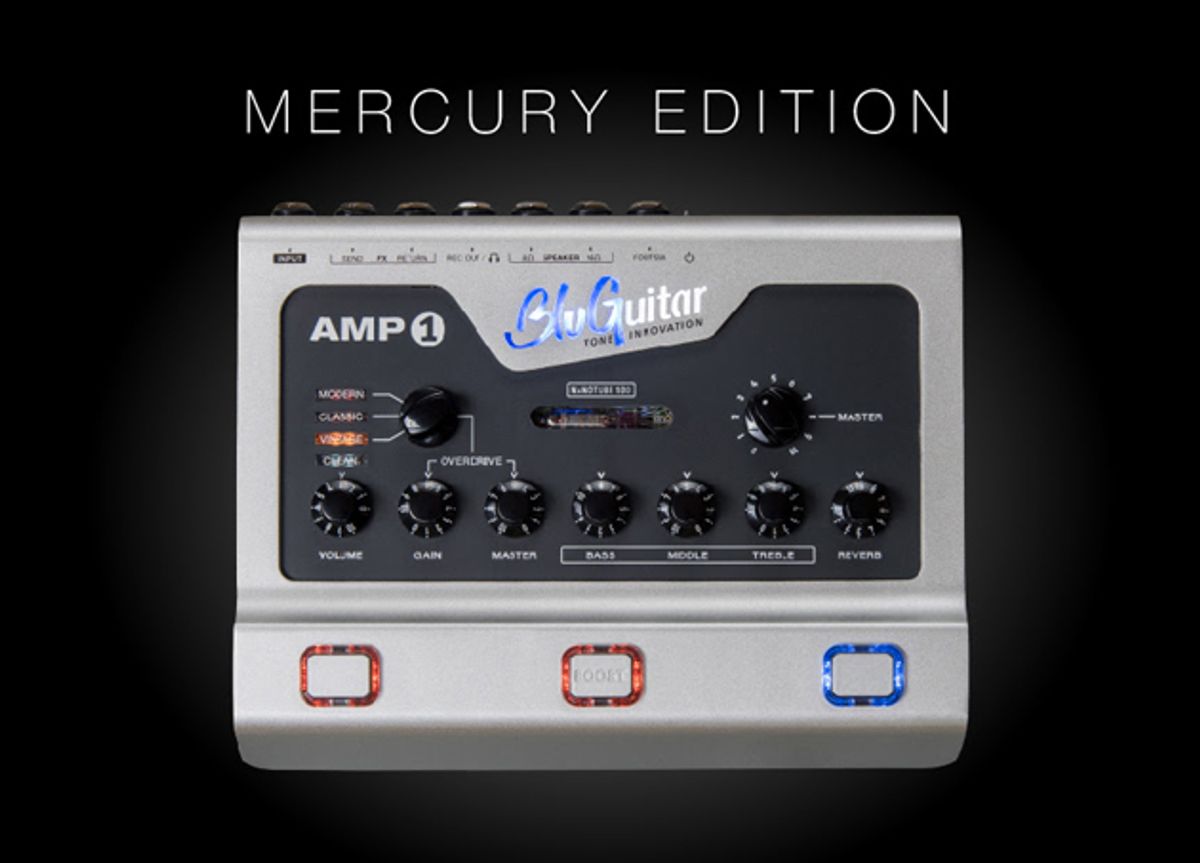 BluGuitar Releases the AMP1 Mercury Edition
