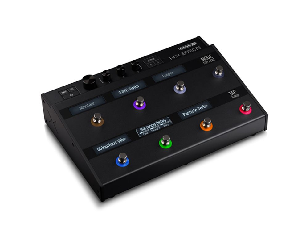 Line 6 Introduces the HX Effects Multi-Effects Pedal