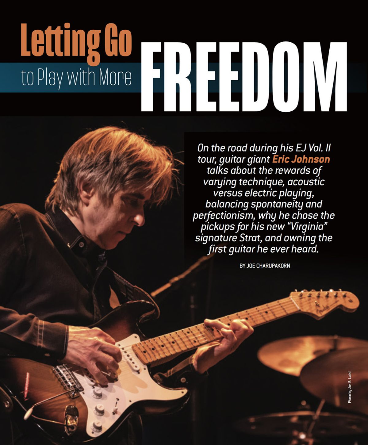 Eric Johnson on Breaking Patterns to Play with More Freedom