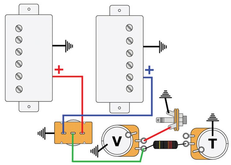 Les Paul 2 Humbucker Wiring Diagram Wiring Diagram