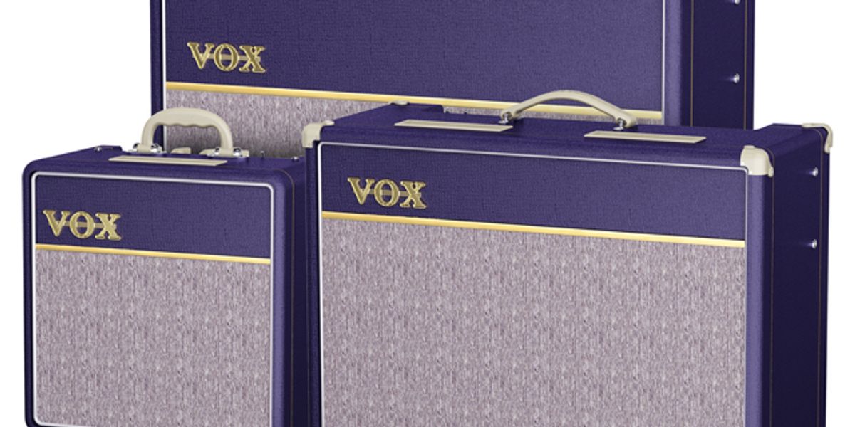 Vox Color Vox Introduces New Color Options for AC Series - Premier Guitar