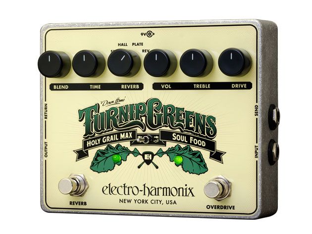 Electro-Harmonix Announces the Turnip Greens Multi-Effects Pedal