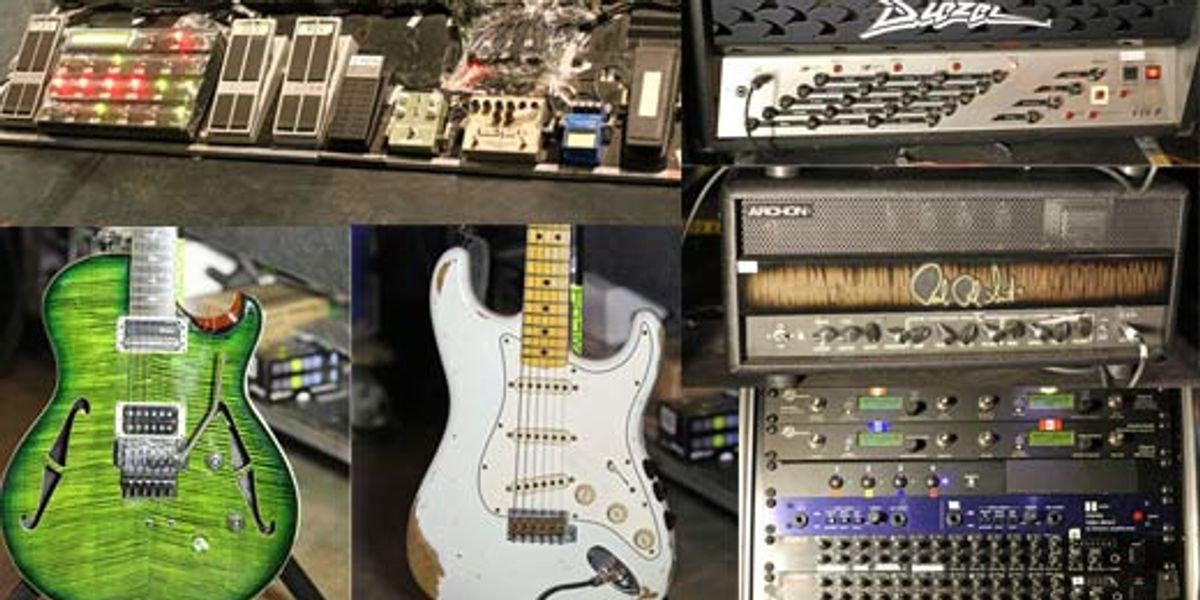Rig Rundown: Journey's Neal Schon (2014) - Premier Guitar