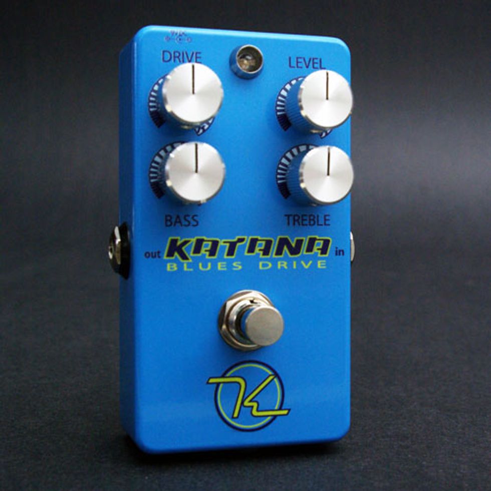 Keeley Electronics Releases the Katana Blues Drive