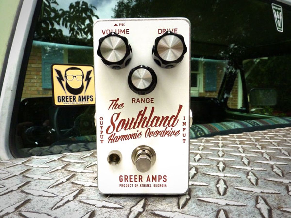 Greer Amps Introduces the Southland Harmonic Overdrive