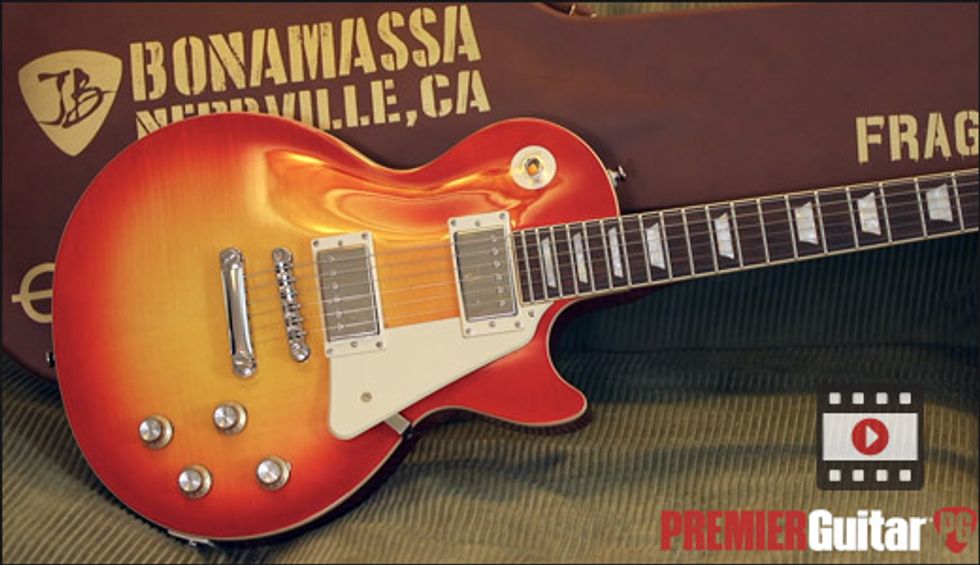 First Look: Epiphone Joe Bonamassa 1960 Les Paul Standard "Norm Burst"