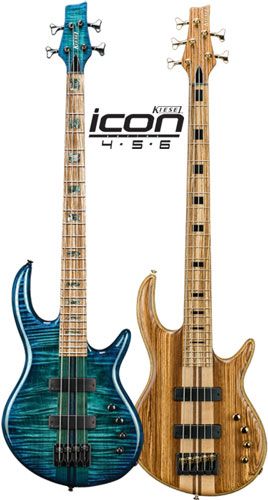 Kiesel Guitars Announces Icon 2.0 Electric Basses