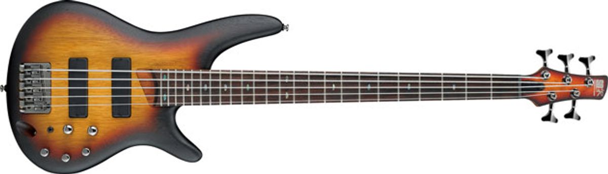 Ibanez Expands SR500 Bass Series