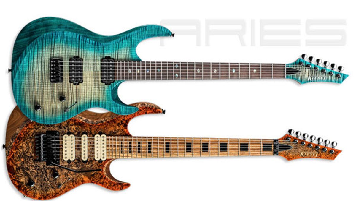 Kiesel Guitars Announces the Aries A6 and Aries A7