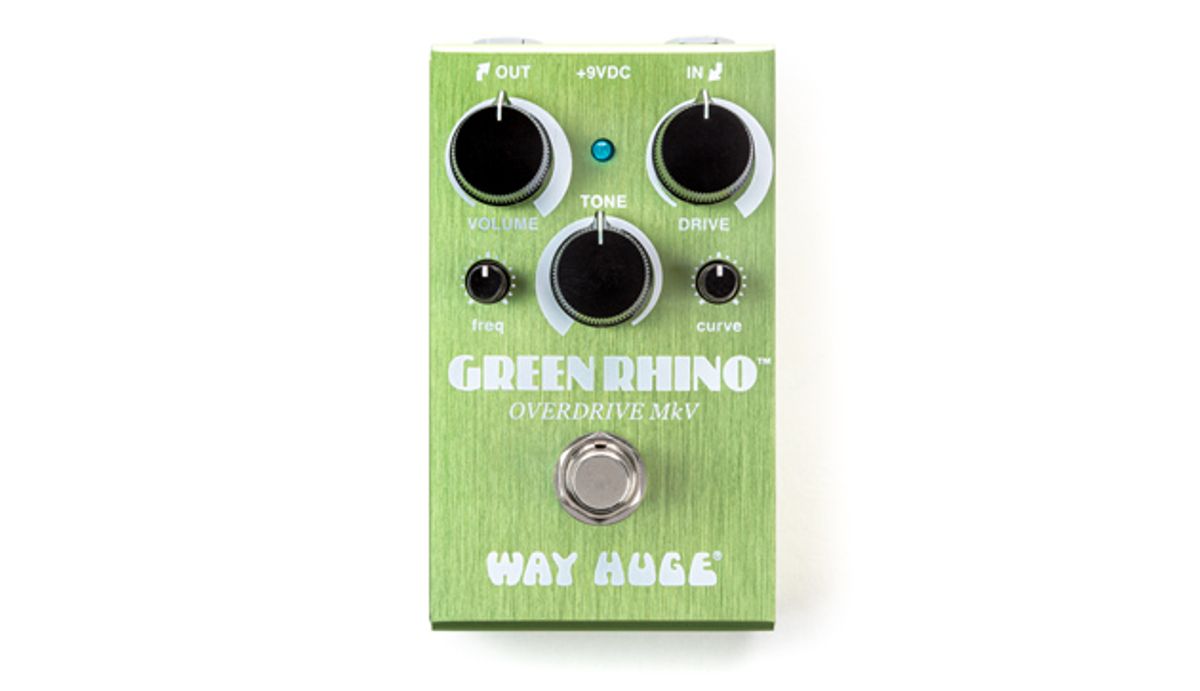 Way Huge Unveils the Smalls Green Rhino Overdrive MkV