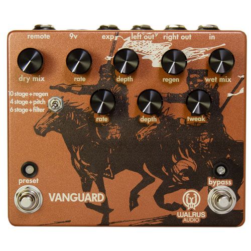 Walrus Audio Introduces the Vanguard Dual Phase