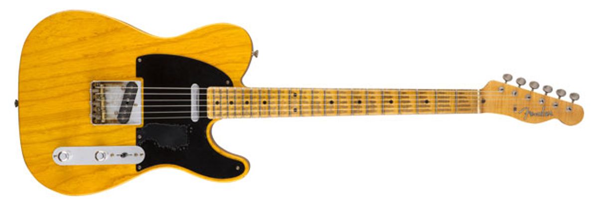 Fender Custom Shop Announces the Mike Campbell "Heartbreaker" Guitar