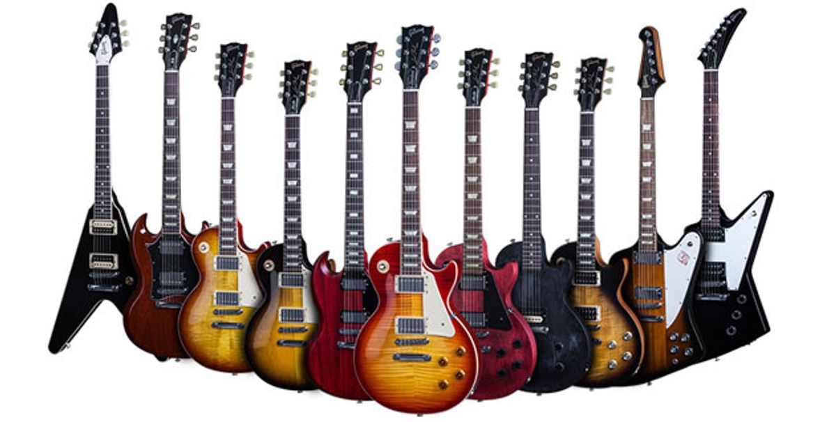 Gibson USA Announces 2016 Models