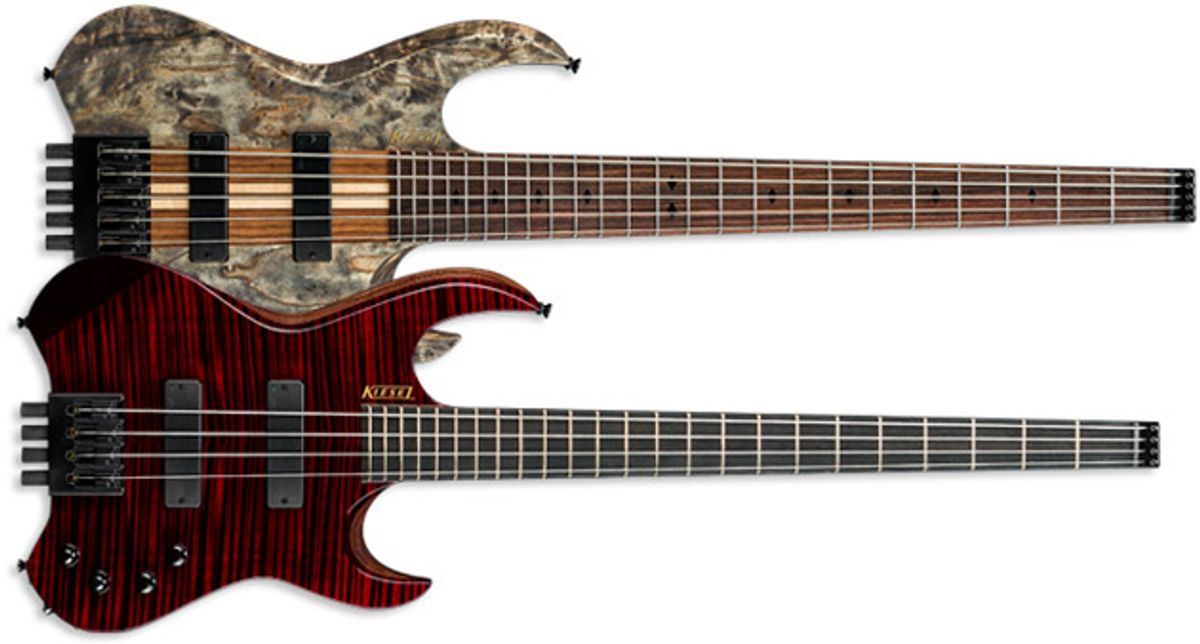 Kiesel Guitars Announces Vader Series Headless Basses