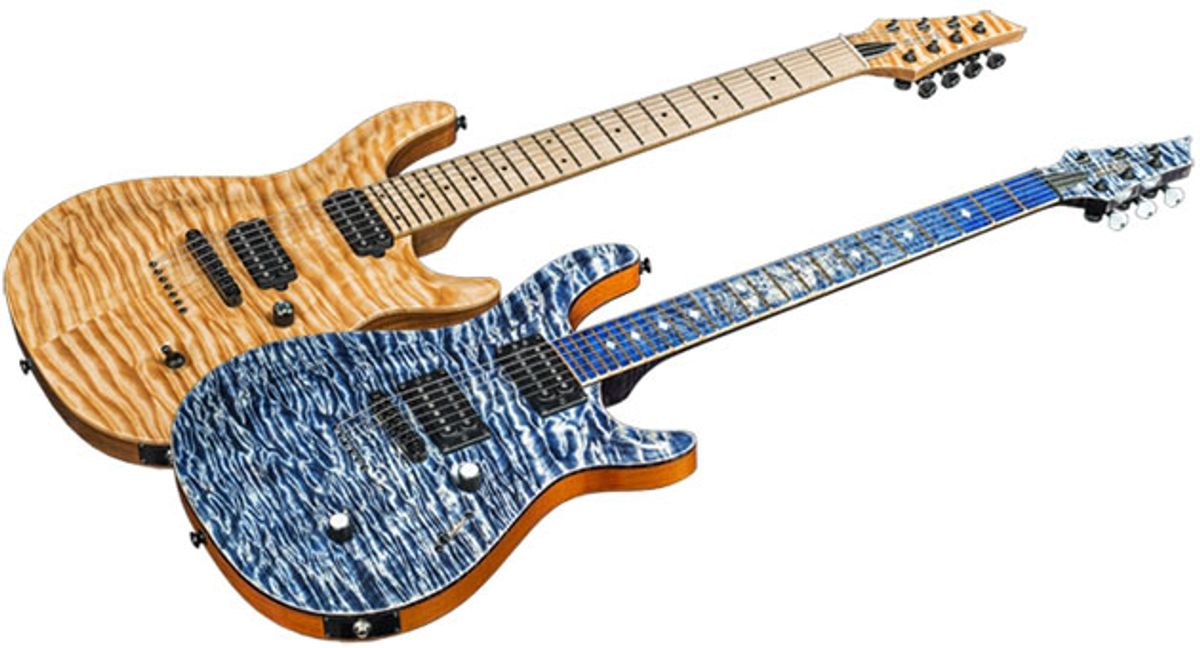 Kiesel and Carvin Guitars Custom Shop Introduces Chambered Body Option