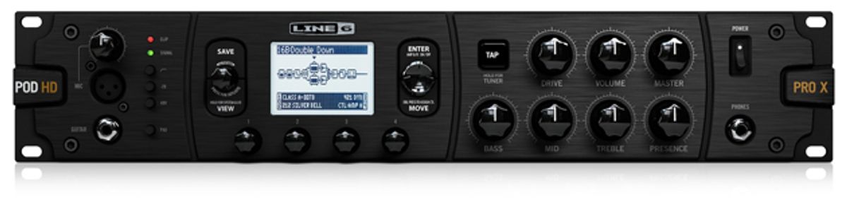 Line 6 Announces POD HD Pro X