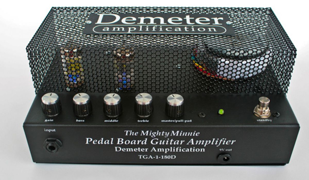 Demeter Announces the Mighty Minnie Pedalboard Amp