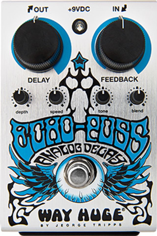 Dunlop Introduces the Way Huge Echo-Puss Analog Delay Pedal 