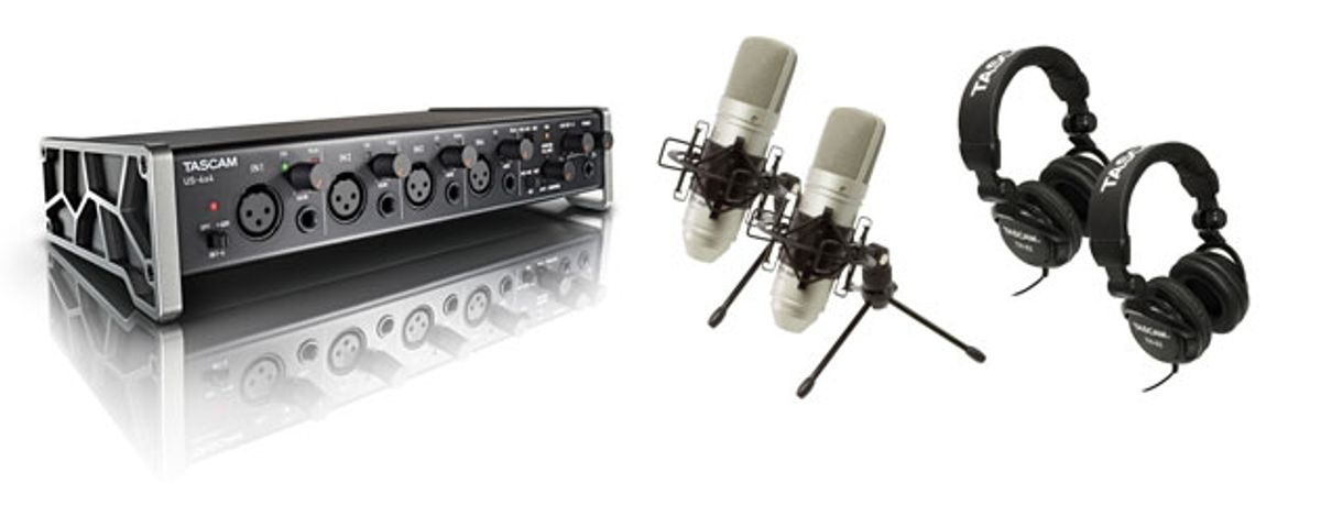TASCAM Introduces the Trackpack 4x4