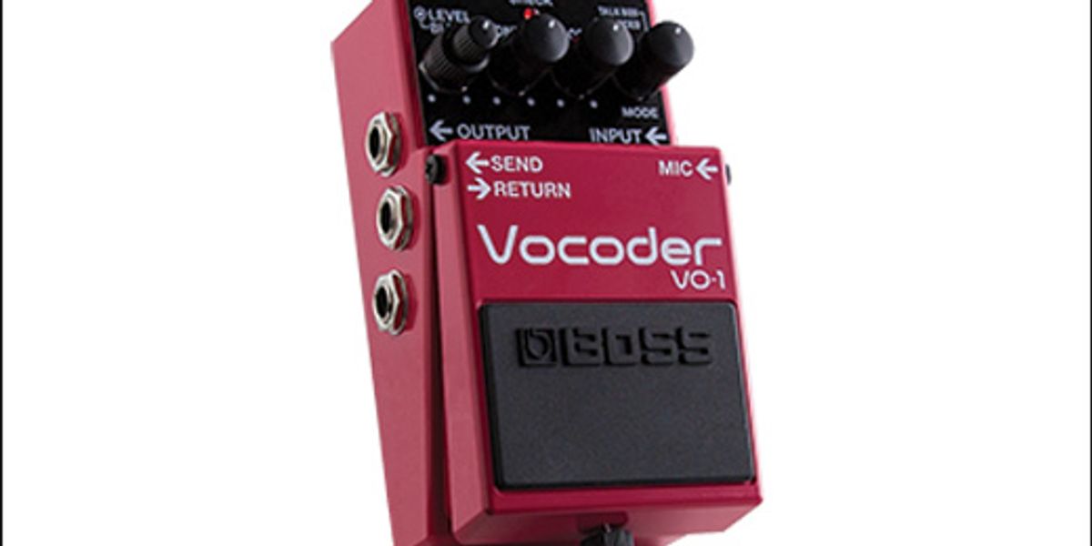 Boss VO-1 Vocoder Review - Premier Guitar