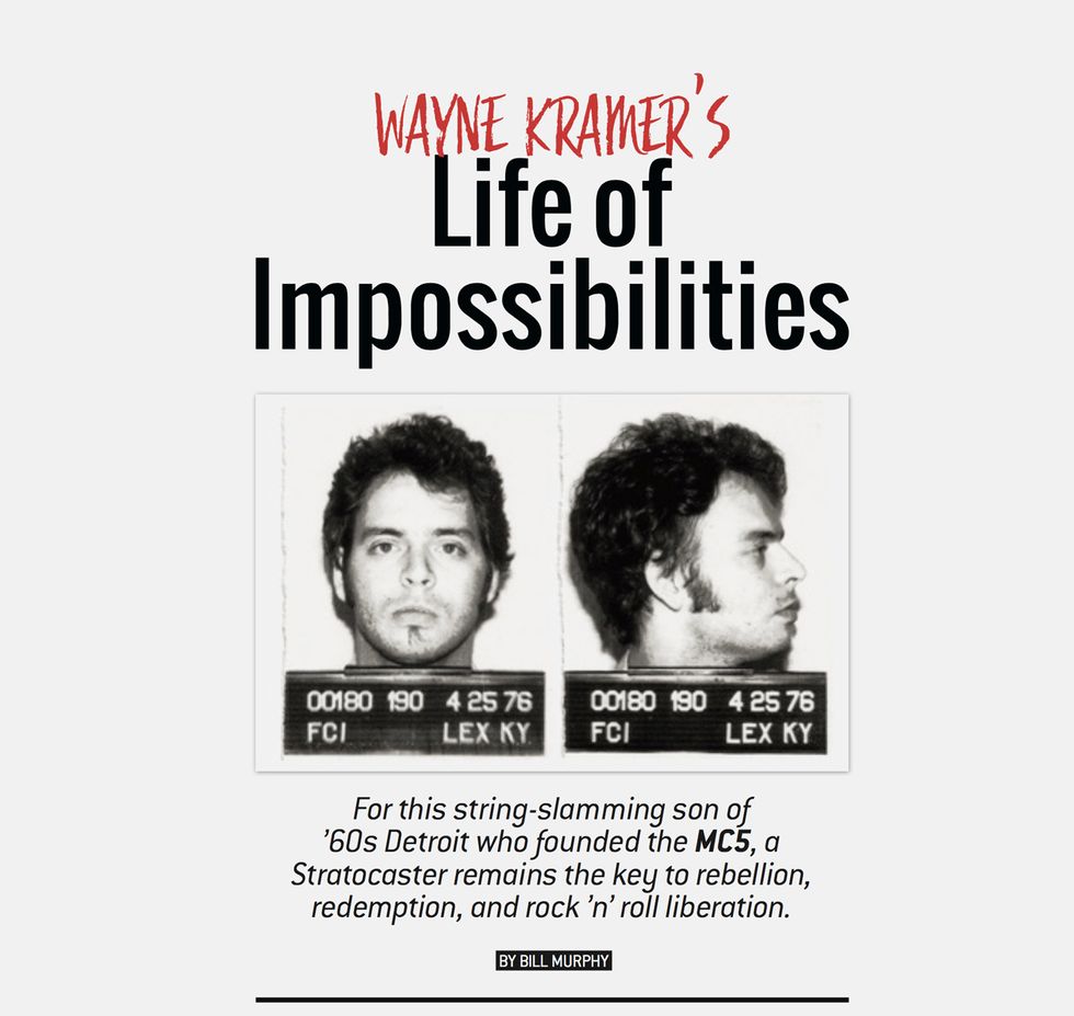 Wayne Kramer’s Impossible Life in Rock