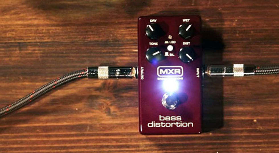 Dunlop Releases the MXR Bass Distortion