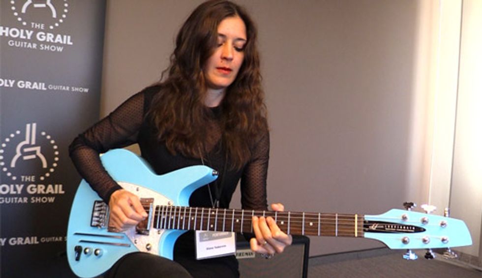 Holy Grail Guitar Show '18 - Lospennato Guitars Radiostar Demo