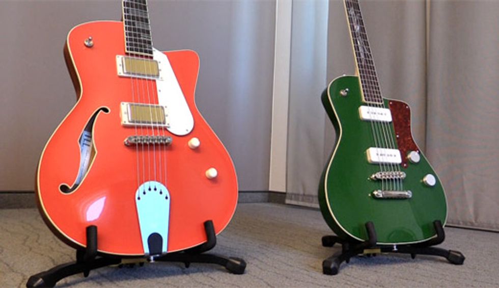 Holy Grail Guitar Show '18 - TLL Guitars Marvin & Deckard Demos