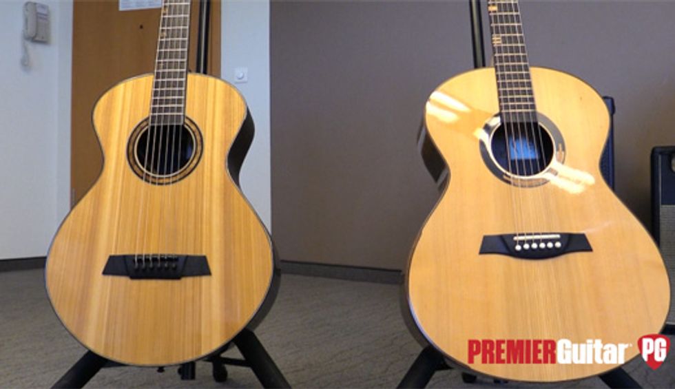Holy Grail Guitar Show '18 - Turnstone Guitars TG & TS Demos