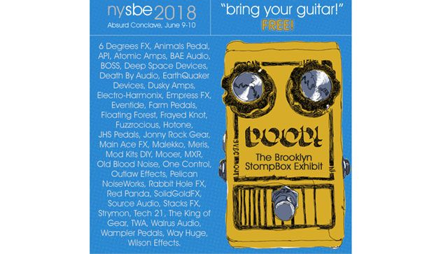 Brooklyn Stompbox Exhibit Scheduled for June 9-10