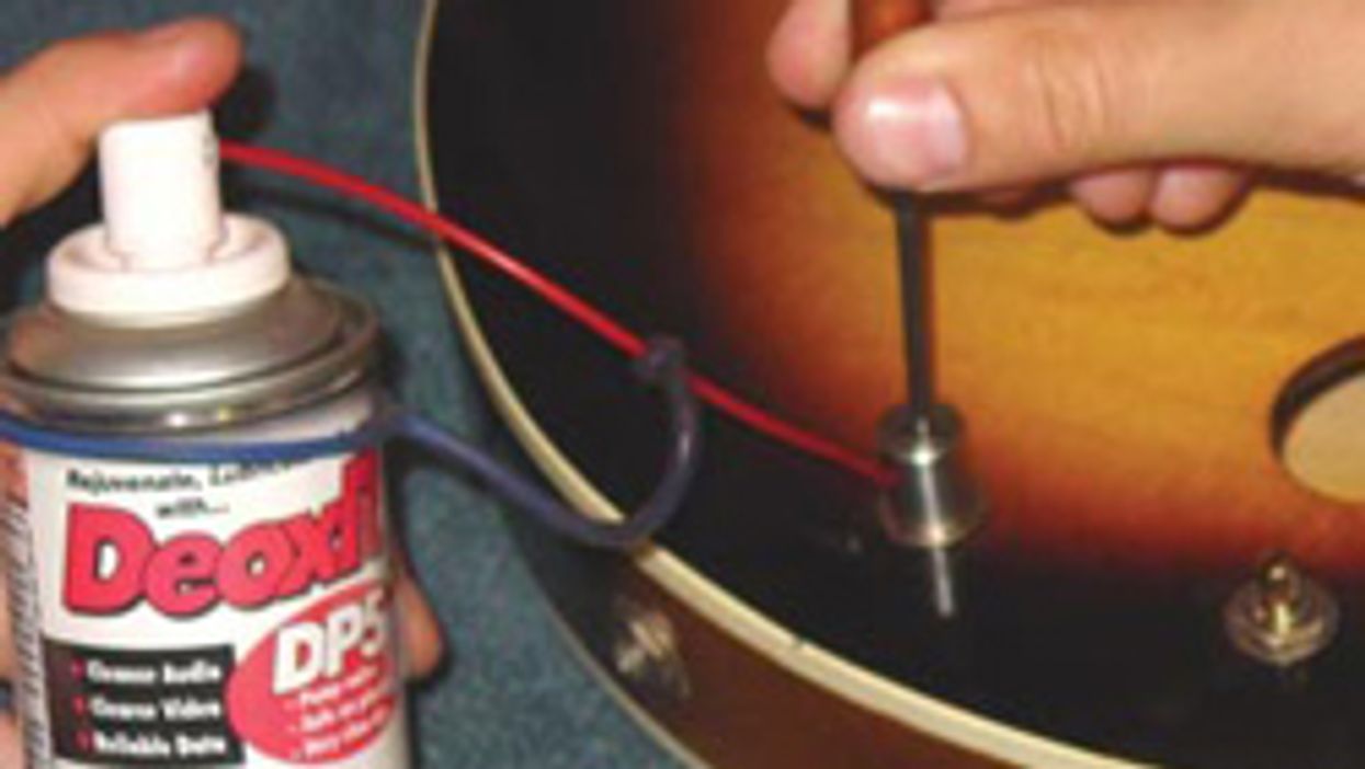 Freshening up a 1962 Harmony H22 Bass