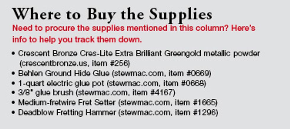 Finishing A Neck Reset On a 1952 Goldtop Les Paul
