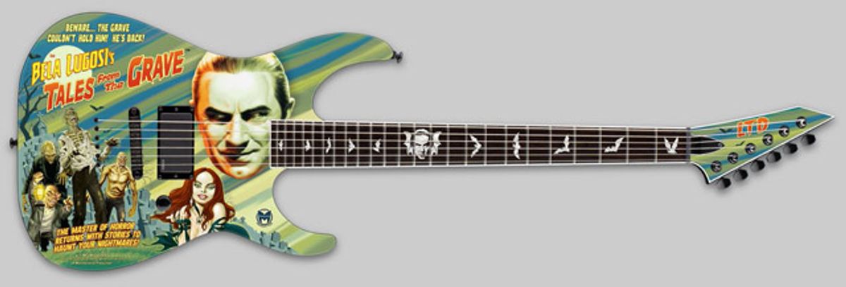 ESP Guitars Announces New Custom and Limited-Edition Horror-Themed Guitars