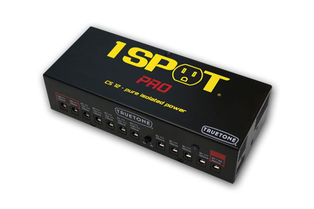 Truetone Unveils the 1 SPOT Pro Line of Power Supplies