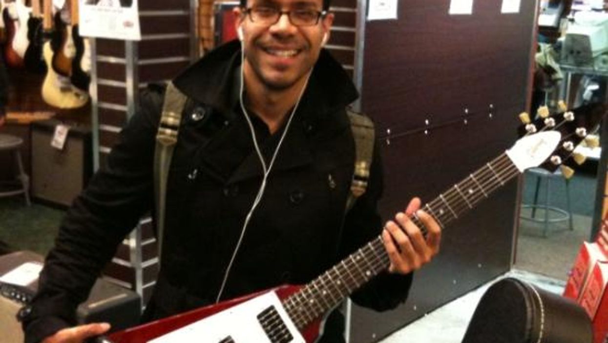 Win a Flying V and Lenny Kravitz Tickets from Sam Ash and Gibson