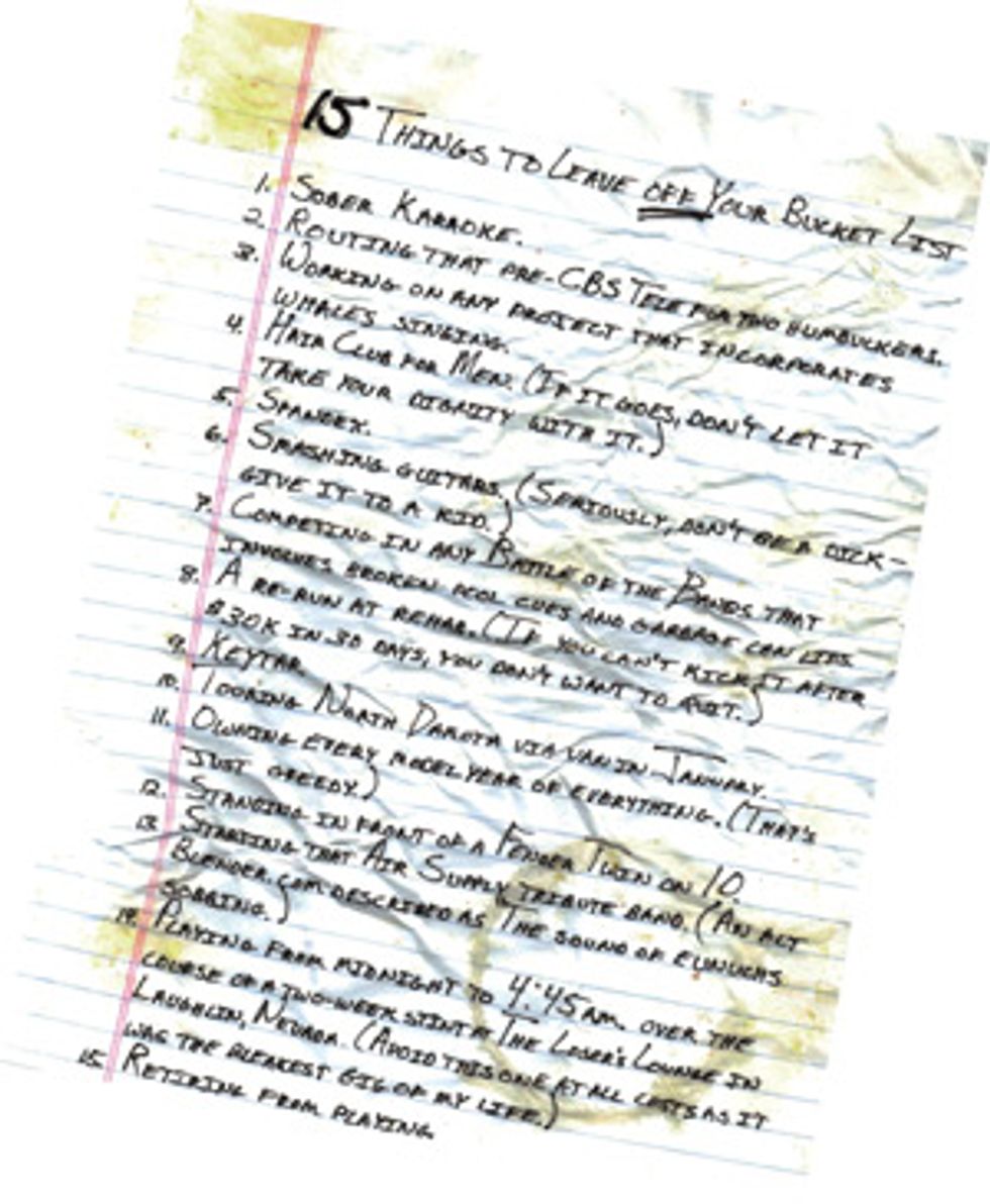 15 Things to Leave off Your Bucket List