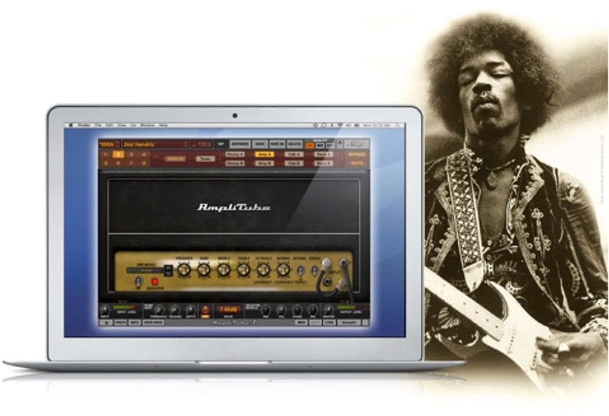 IK Multimedia Releases AmpliTube Jimi Hendrix Anniversary Collection
