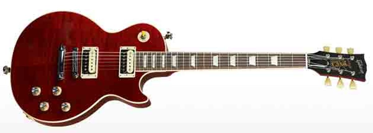 Gibson Unveils Slash Signature Rosso Corsa Les Paul
