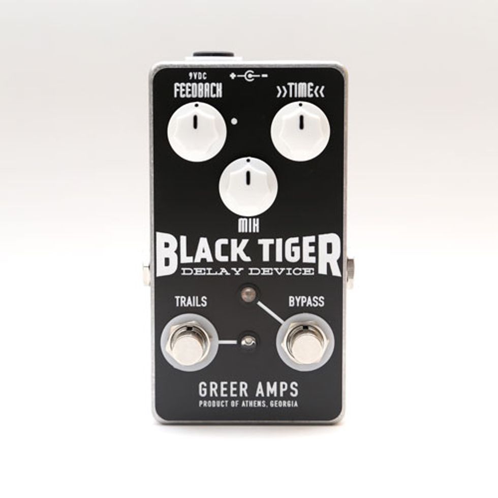 Greer Amps Introduces the Black Tiger Delay and Hammer Distortion
