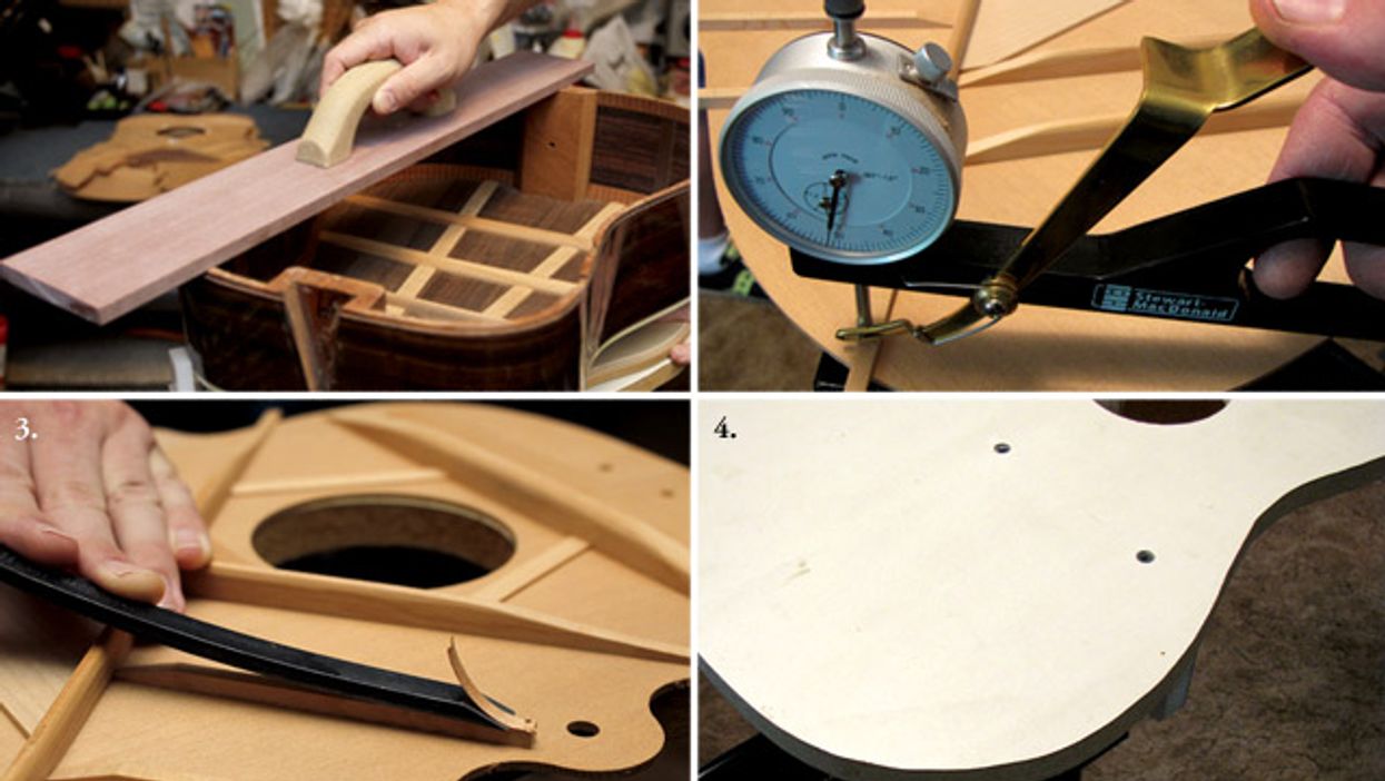 Replacing the Soundboard on a 1977 Martin D-35, PT. 2