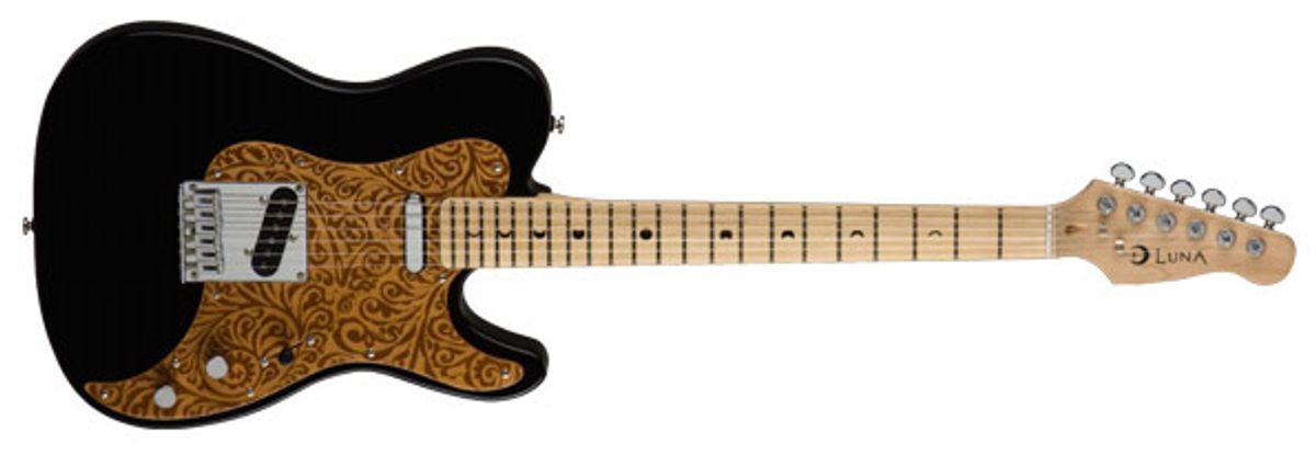 Luna Guitars Henna Paisley T Electric Guitar Review