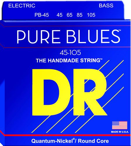 DR Strings Announces Pure Blues Electric Bass Strings