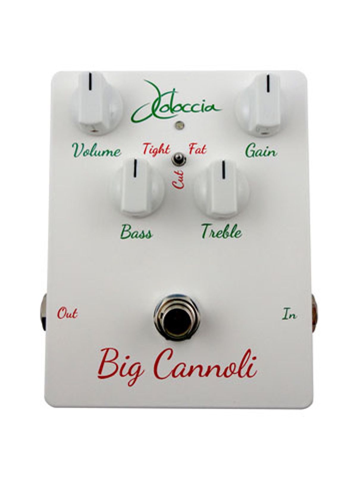 JColoccia Guitars Introduces the Big Cannoli Overdrive
