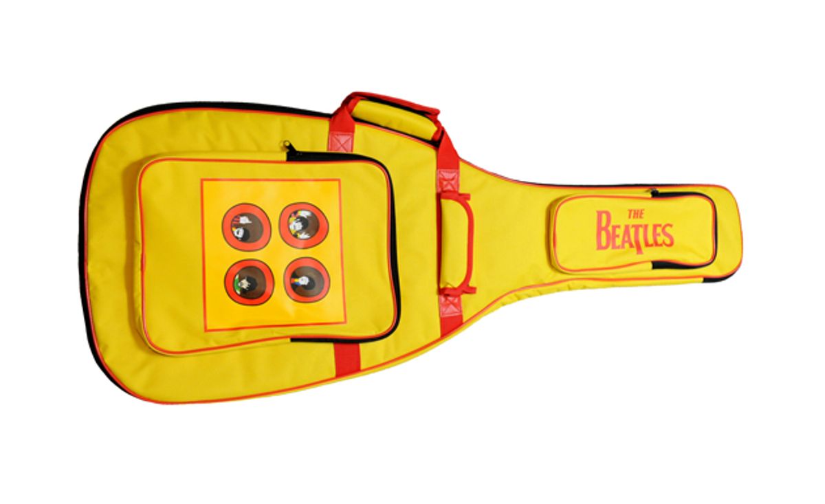 Perri’s Leathers Launches Beatles Guitar Straps, Gig Bags, and Picks