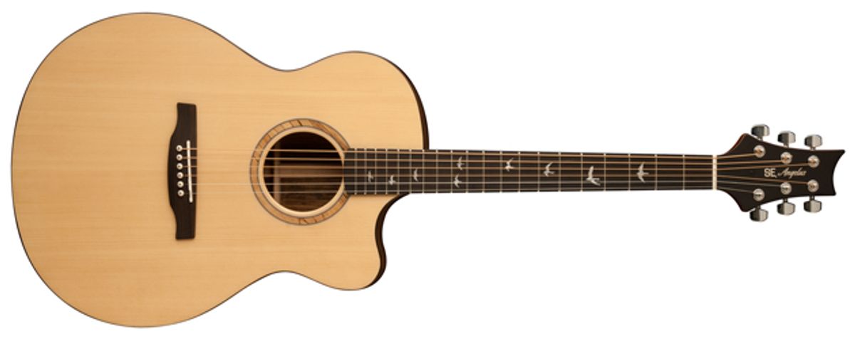 PRS Guitars Introduces the SE Alex Lifeson Thinline Acoustic